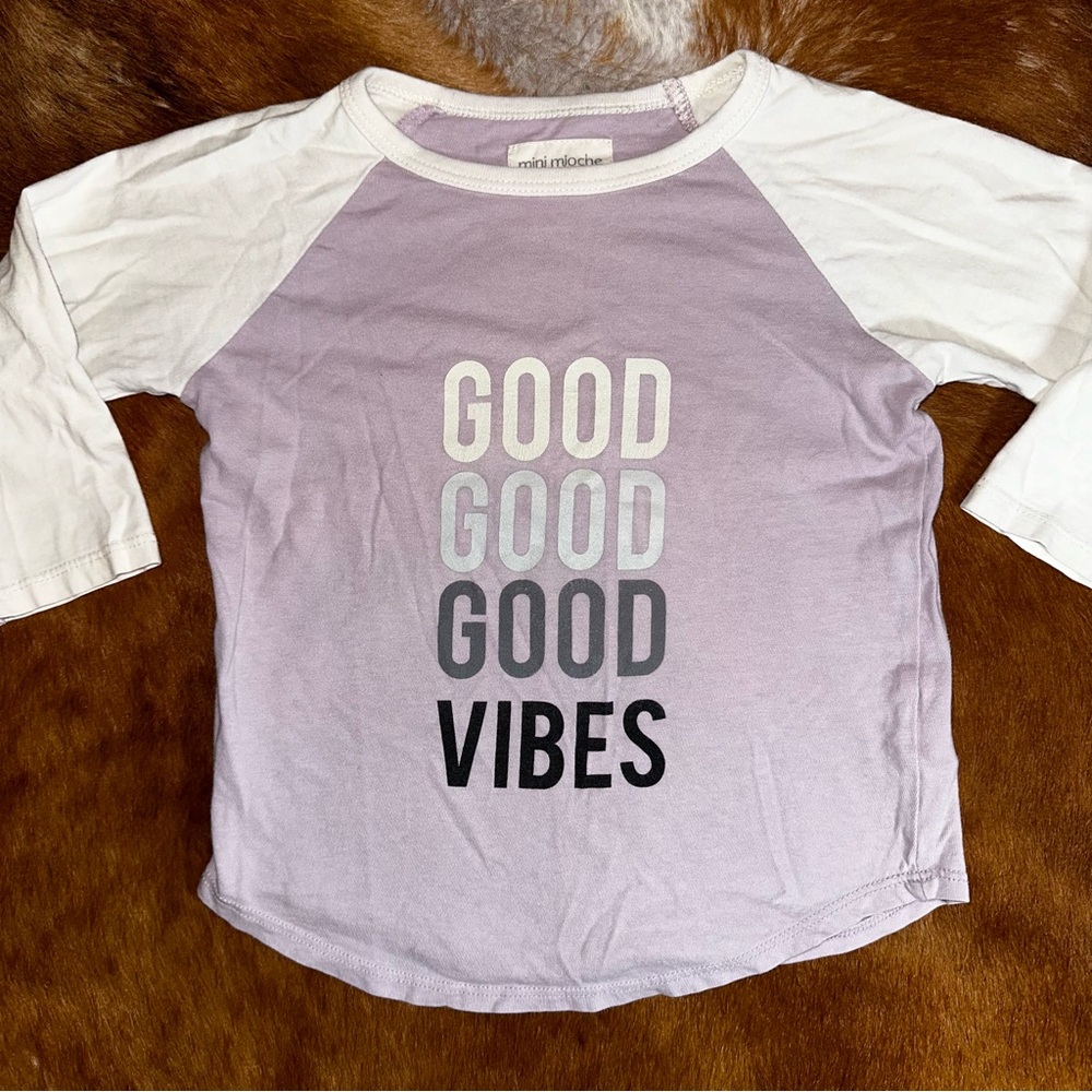 mini mioche Kids 3/4 length sleeve - Size 4